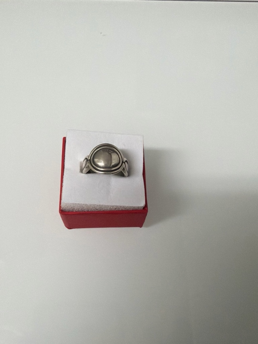James Avery Polished Silver Dome Ring